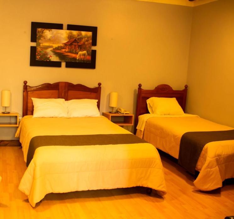 Casa Bonita Colonial Hotel Cajamarca Bagian luar foto