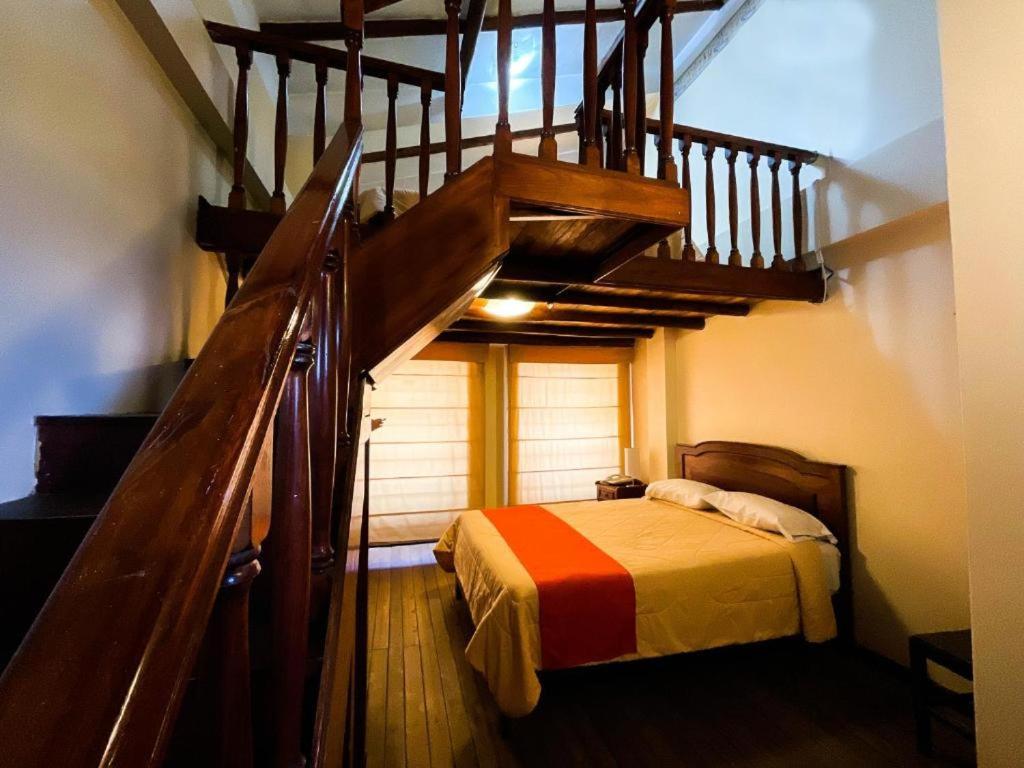Casa Bonita Colonial Hotel Cajamarca Bagian luar foto