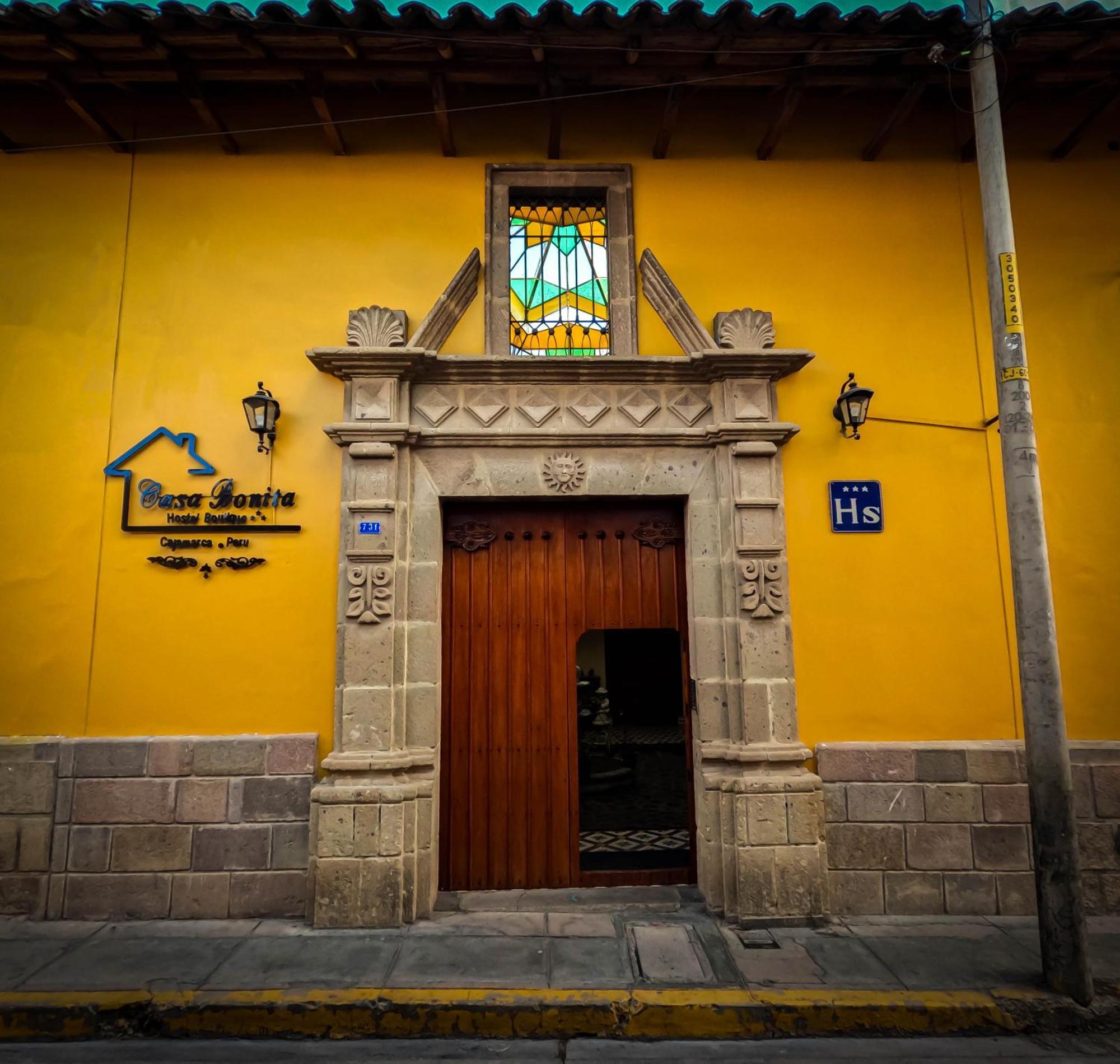 Casa Bonita Colonial Hotel Cajamarca Bagian luar foto